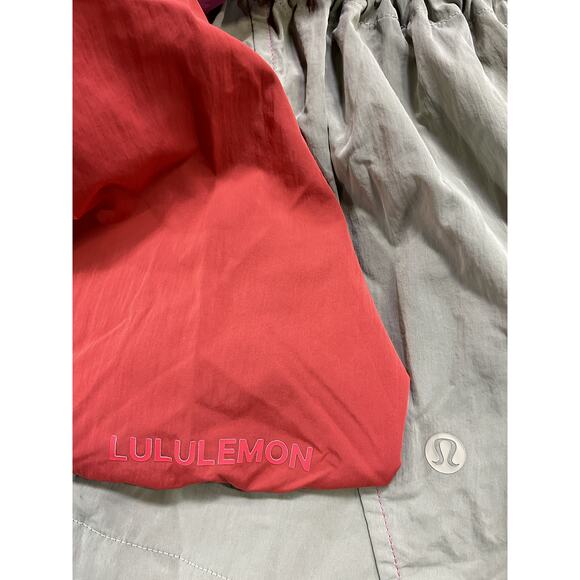Lululemon 'Evergreen' Pink Anorak Jacket Size 10 - Picture 4 of 6